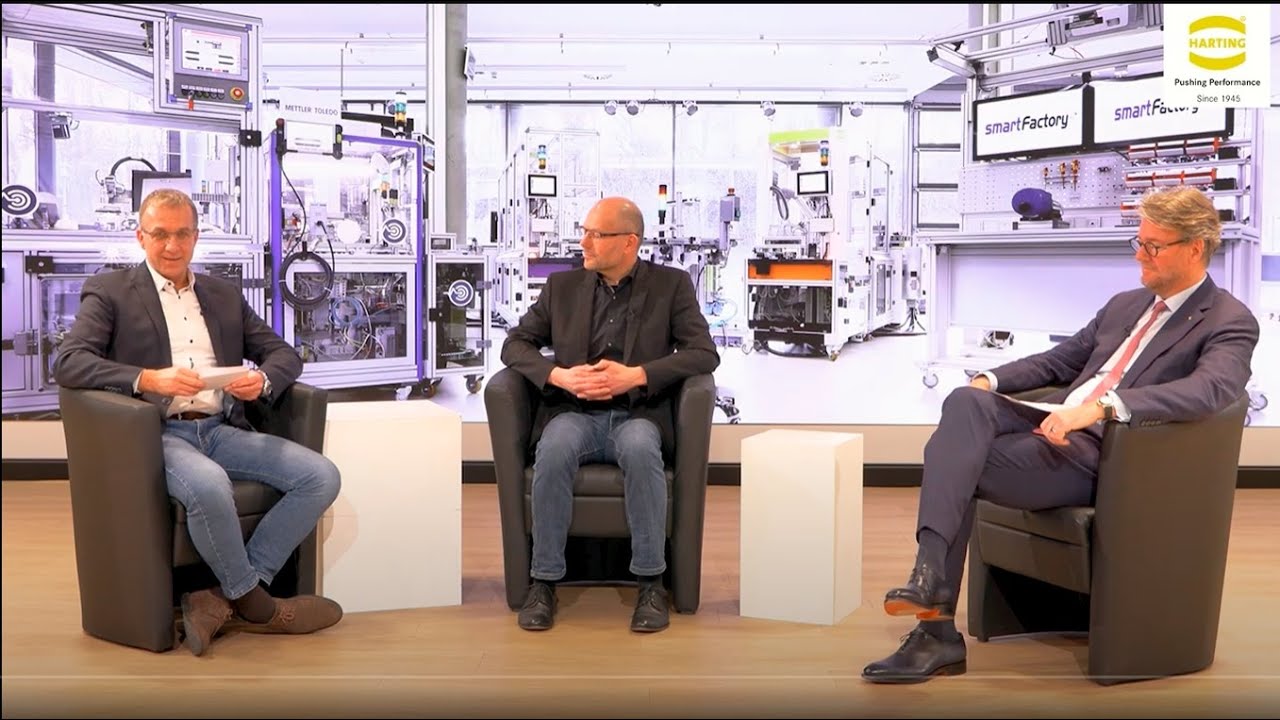 Philip Harting und Prof. Martin Ruskowski im Sommertalk