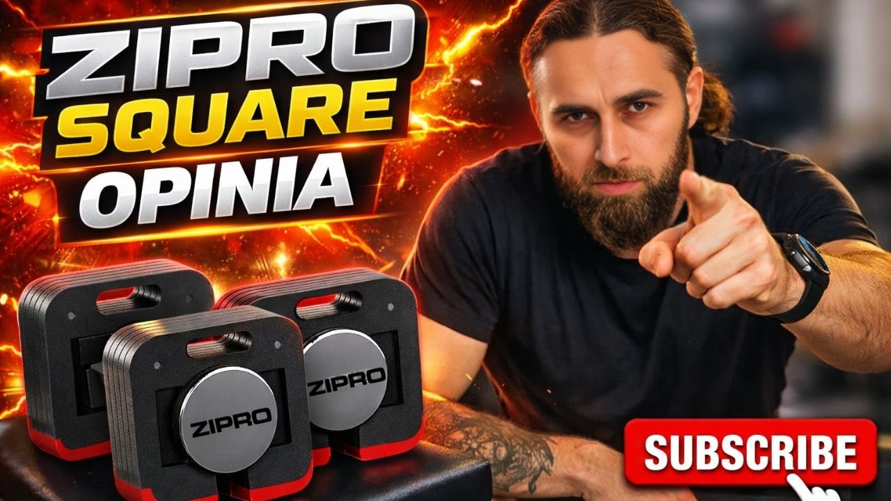 Najlepsze Hantle na mojej siłowni - Regulowane Zipro Square 4-24 kg !