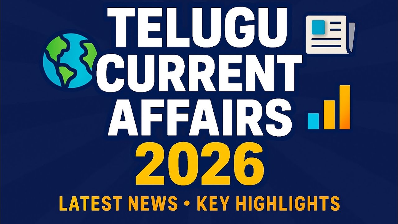 Current Affairs Telugu Feb Mon. Latest updates 