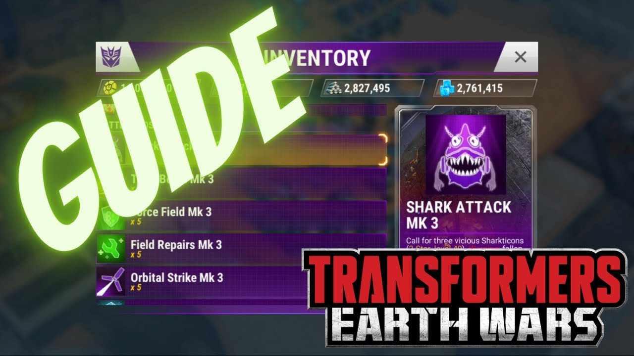 Battle Boost Guide : Transformers Earth Wars
