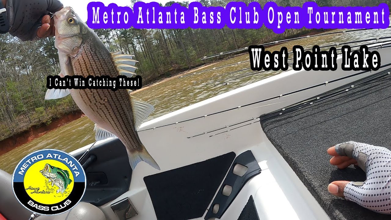 West Point Lake fishing Tournament with Metro Atlanta Hawg Hunters Bass Club