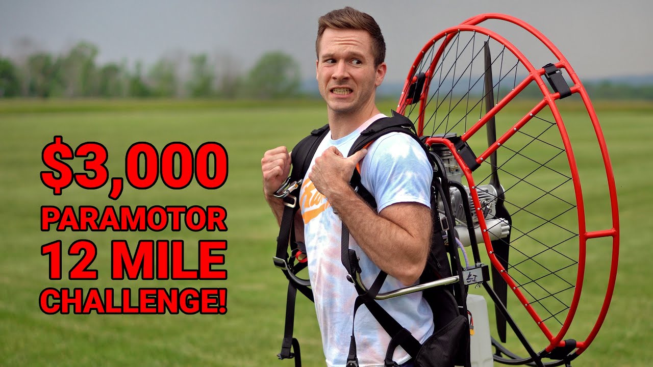 Flying The AliExpress Paramotor Until It EXPLODES!!!
