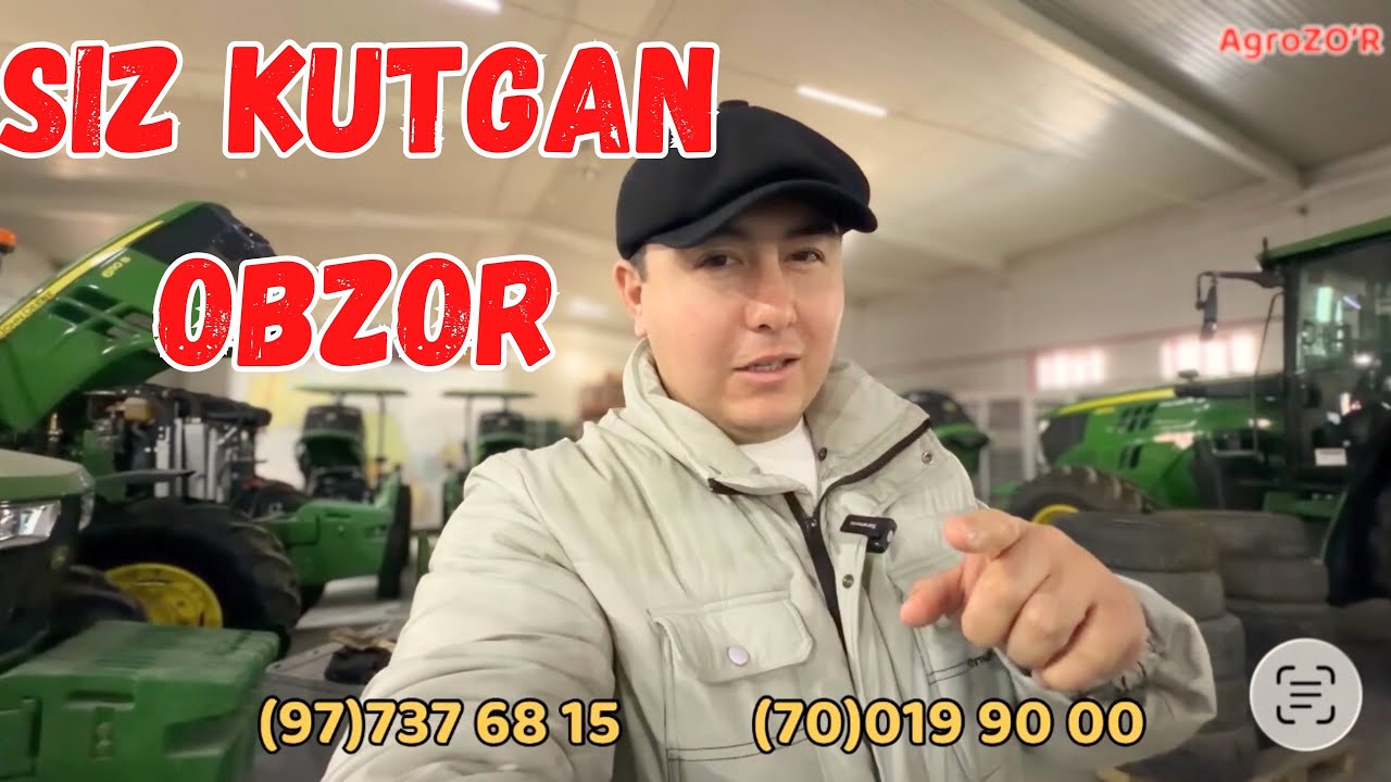 Traktor, Johndeere bu traktorlar inomarkasi✅⚡️