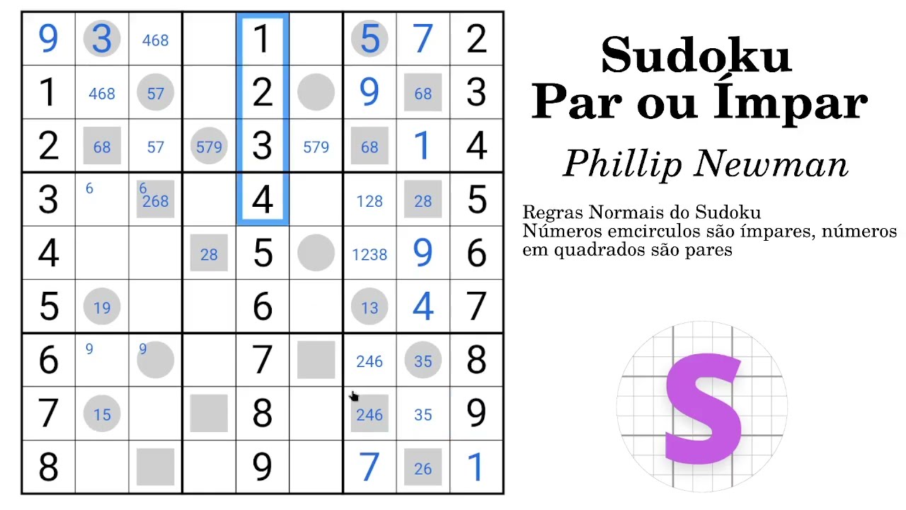 Sudoku Par ou Ímpar