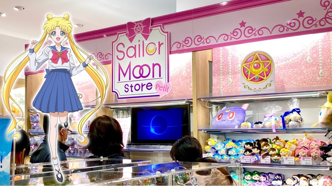 New Sailor Moon Store Petit in Osaka, Japan! 🎀🌙