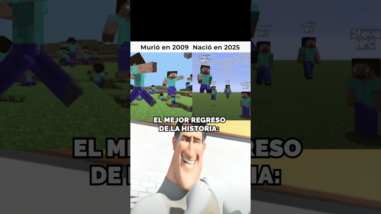 Finalmente ha vuelto 🤯#shorts #viral #entendencia #videocorto #minecraft #relatable #lol