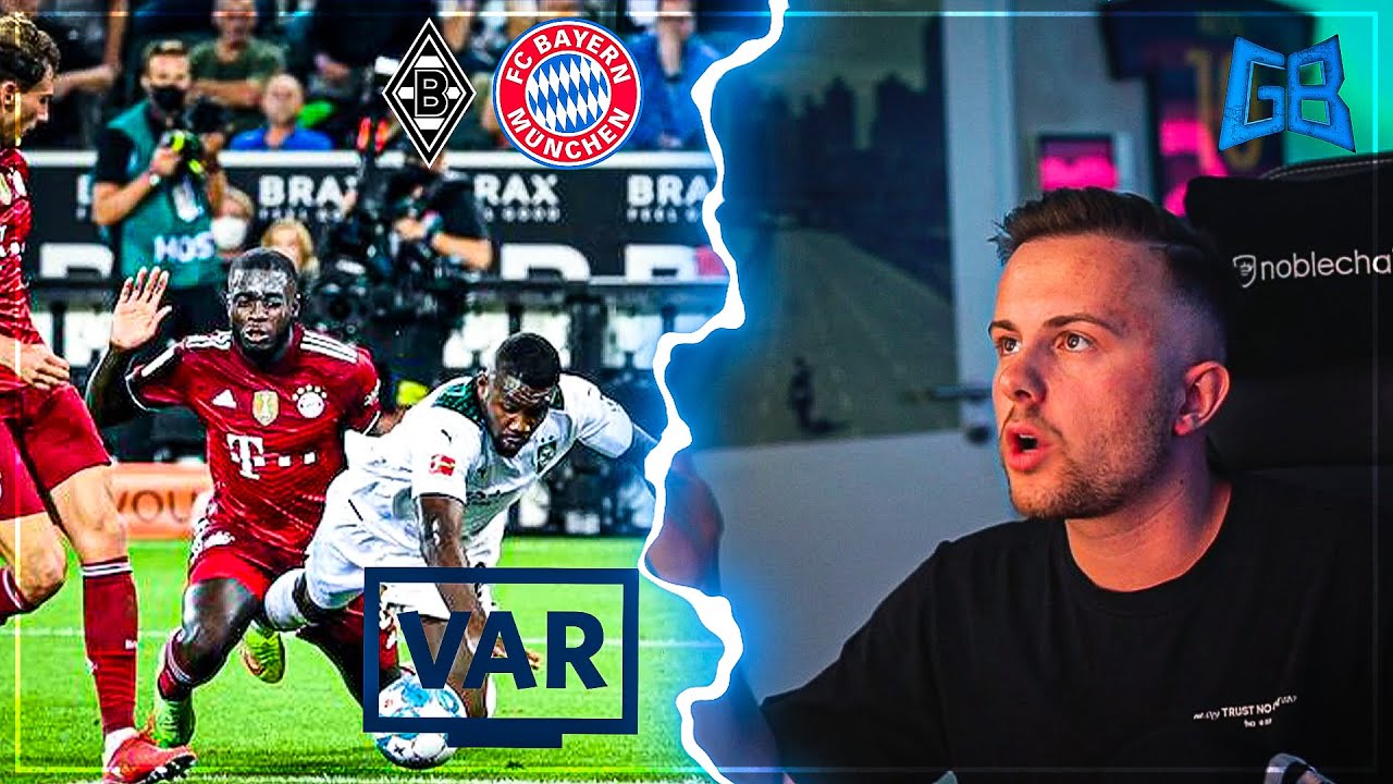 GamerBrother REALTALK über GLADBACH - BAYERN  VIDEOBEWEIS & SCHIEDSRICHTER 🤔