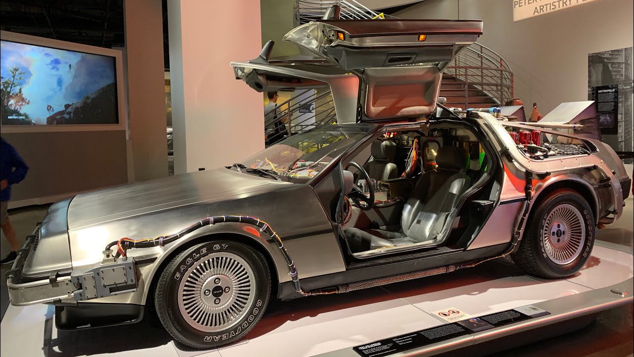La vraie Delorean de Retour Vers le Futur ! Petersen Museum Hollywood Dream Machines 1/3