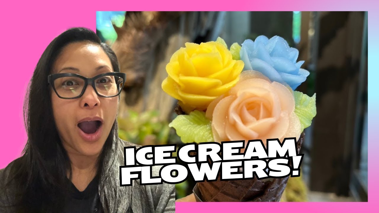 Japanese ice cream flowers are too beautiful to eat (THISIS) SHIZEN