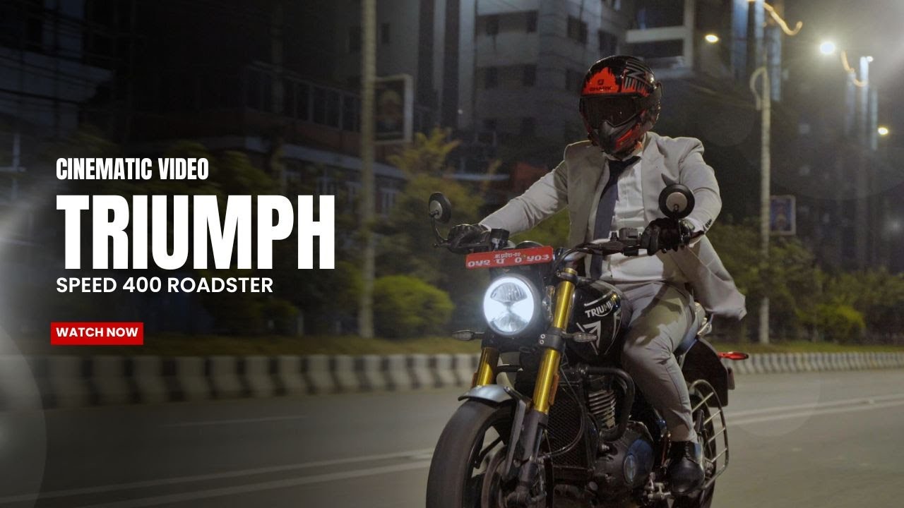 TRIUMPH SPEED 400 | CINEMATIC SHOTS | NIGHT RIDE | LAUNCHED IN NEPAL | BEST 400cc BIKE IN NEPAL |