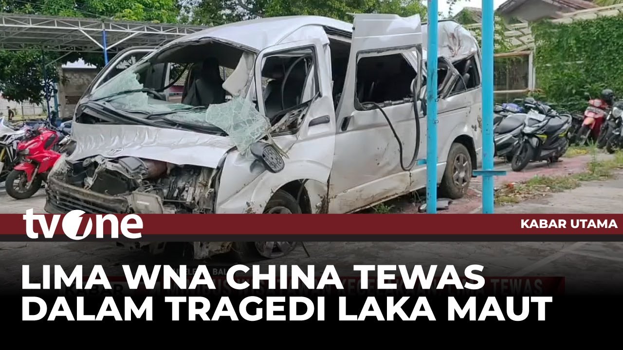 Kecelakaan Maut Minibus Tabrak Pohon di Bali, 5 Wisatawan China Tewas | tvOne