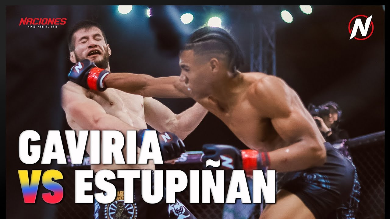 Anyisson Gaviria vs Johan Estupiñan | #NacionesColombia | Naciones MMA 8