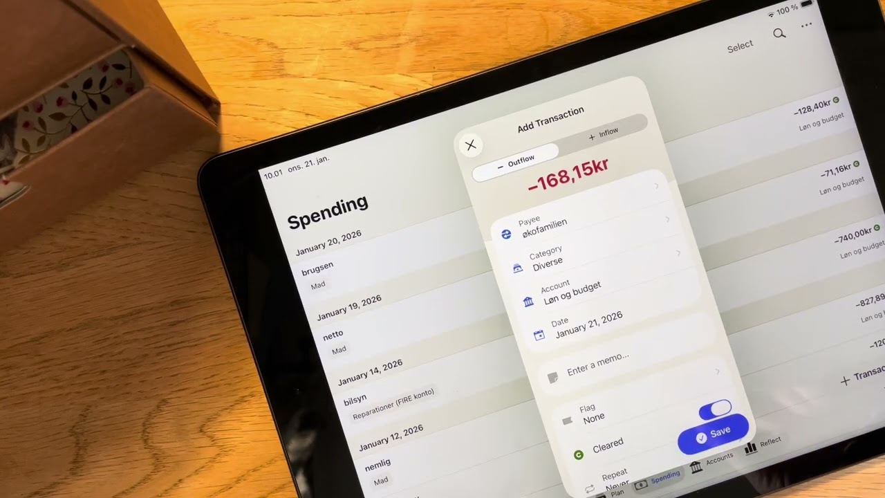 Weekly (ish) spending update - January 2026