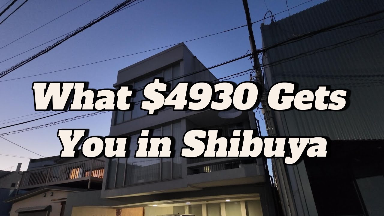 $4930 Apartment Tour | Shibuya, Japan