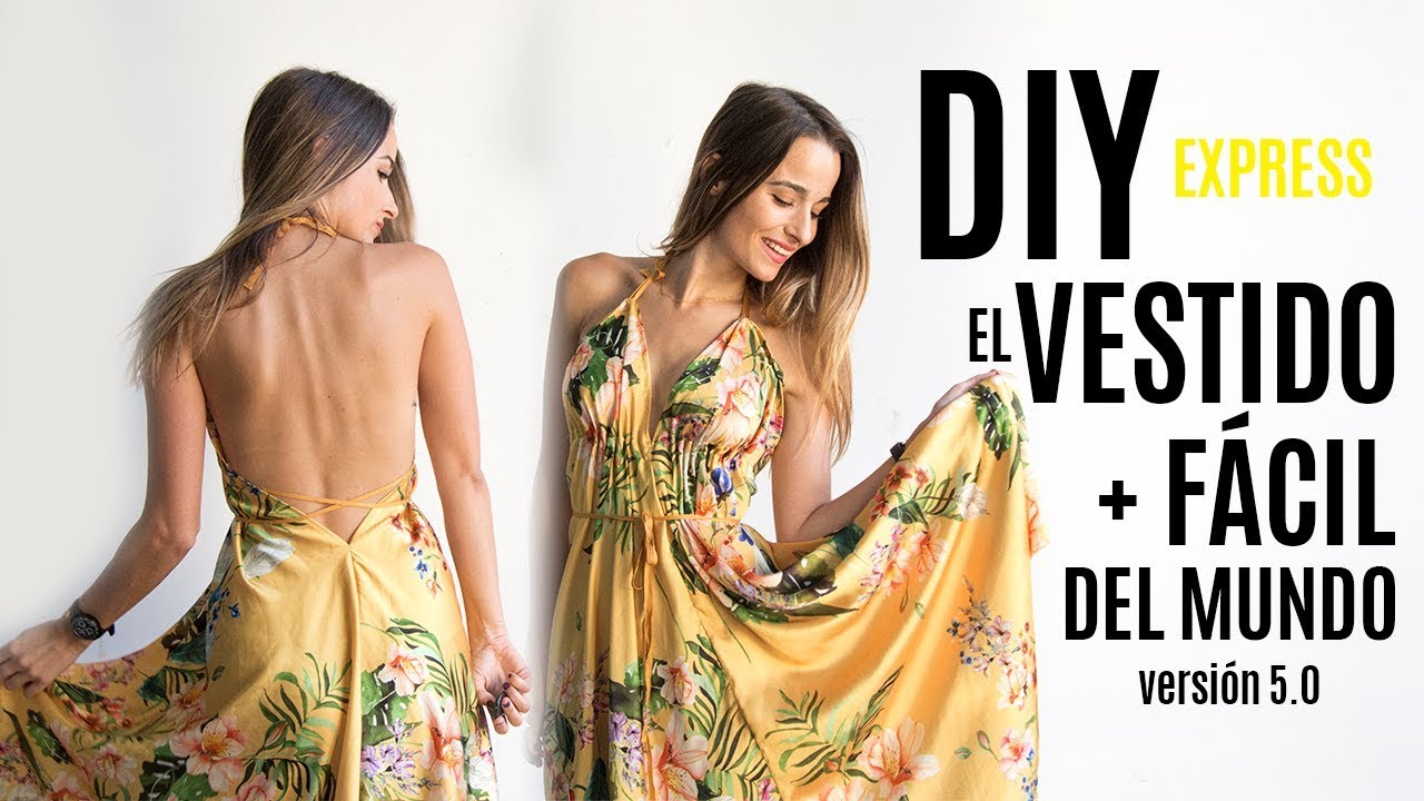 DIY el vestido mas facil del mundo 5.0