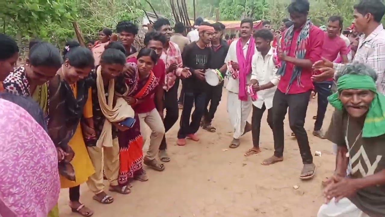 Traditional  kui song tambourine dancing Jargi,sudra,
