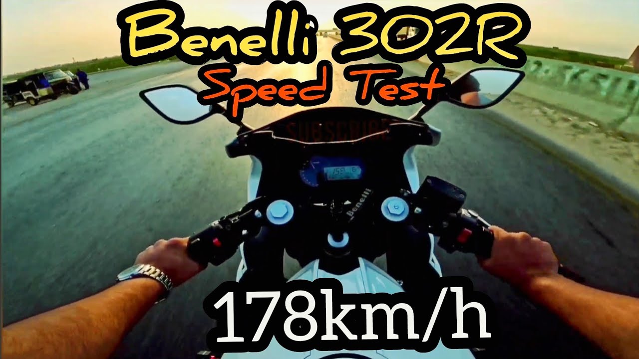 Speed Test | Benelli 302R | 178km/h
