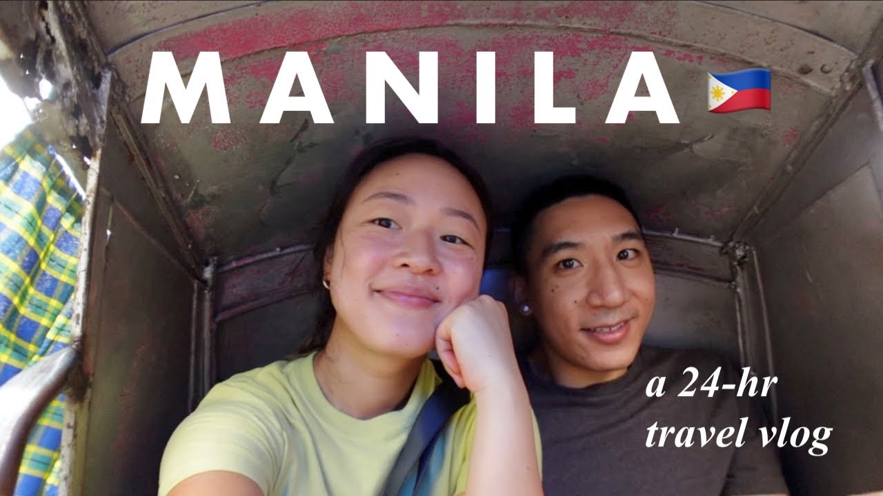 24 Hours in MANILA, PHILIPPINES 🇵🇭 | a rainy day called for lots of eating, drinking, and shopping
