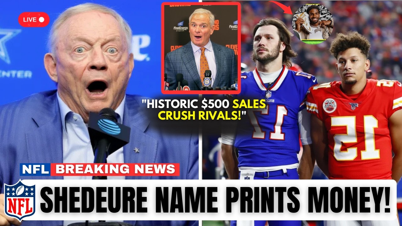 NFL STUNNED As Shedeur Sanders DESTROYS Merchandise Sales of Patrick Mahomes And Josh Allen!