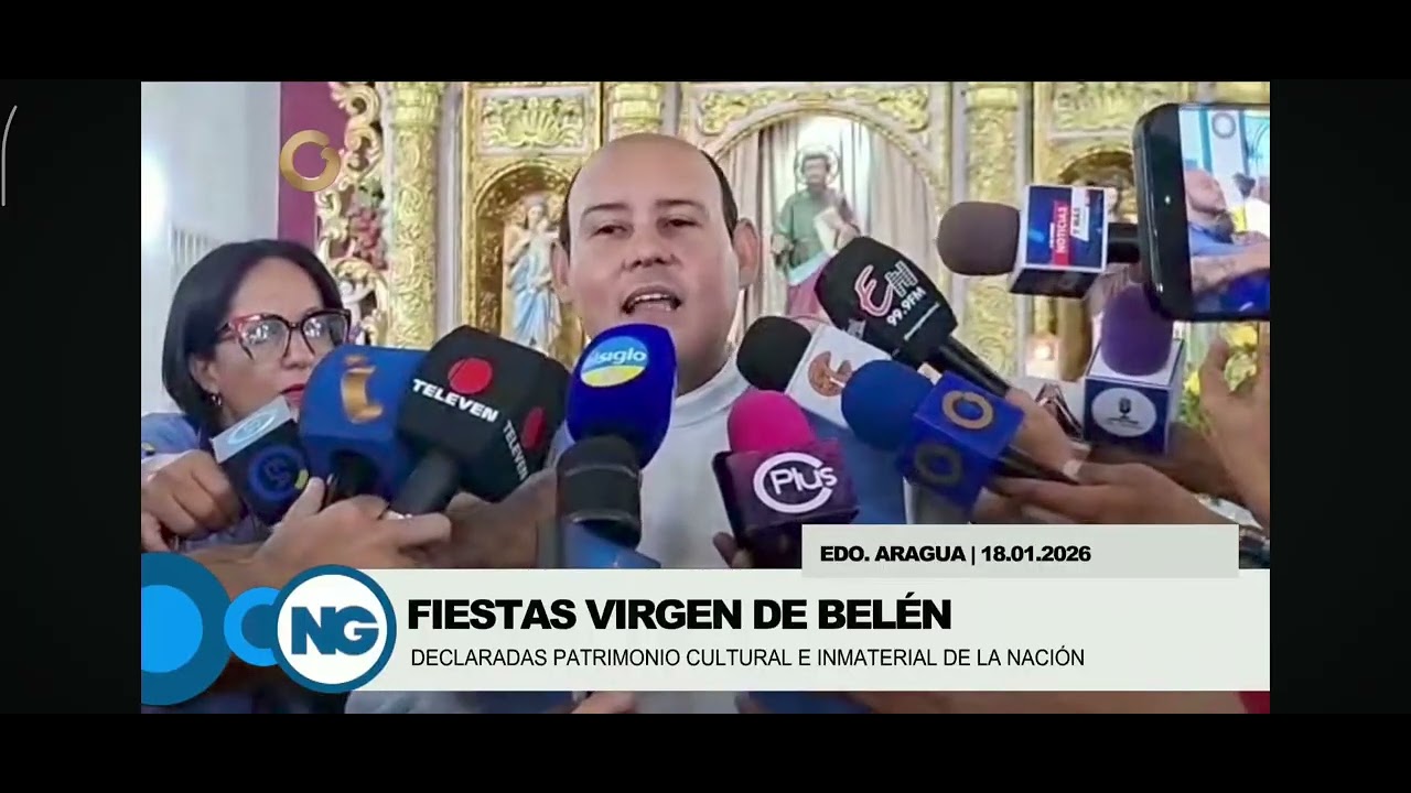 Aragua | Fiestas Virgen de Belén declarada Patrimonio Cultural de Venezuela | 2026