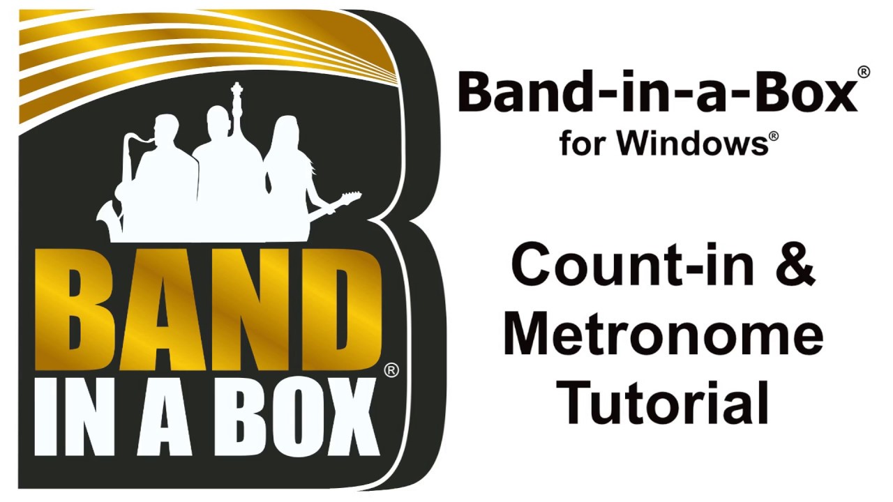 Band-in-a-Box&reg;: Count-in & Metronome Tutorial