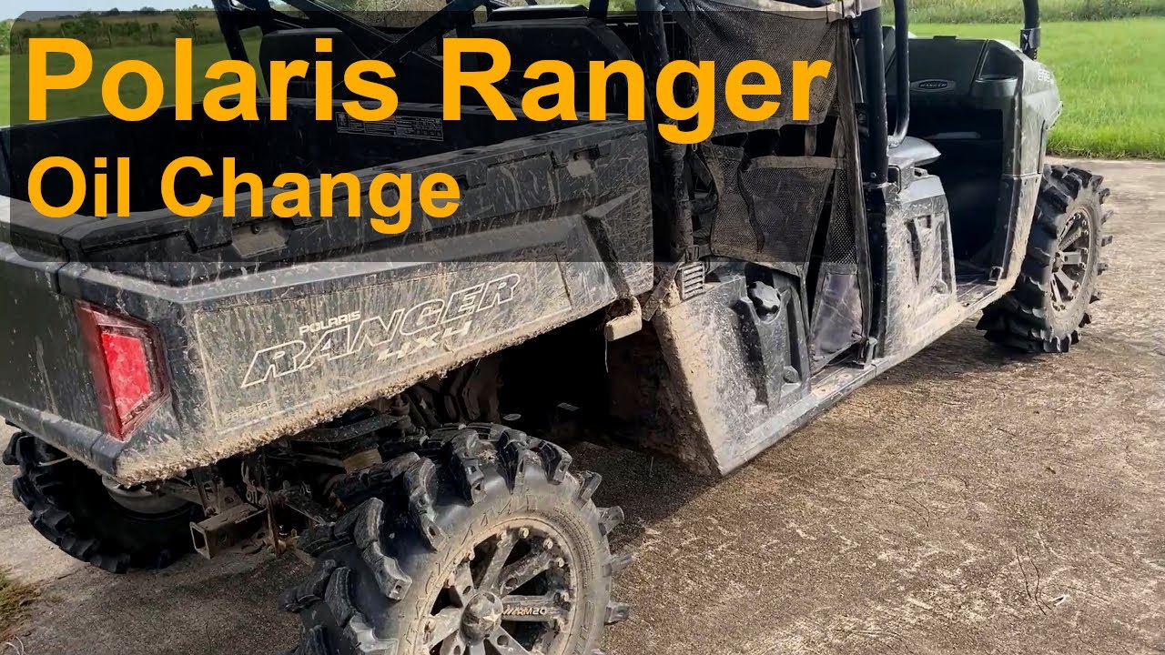 Polaris Ranger Oil Change - 2019 570 EFI