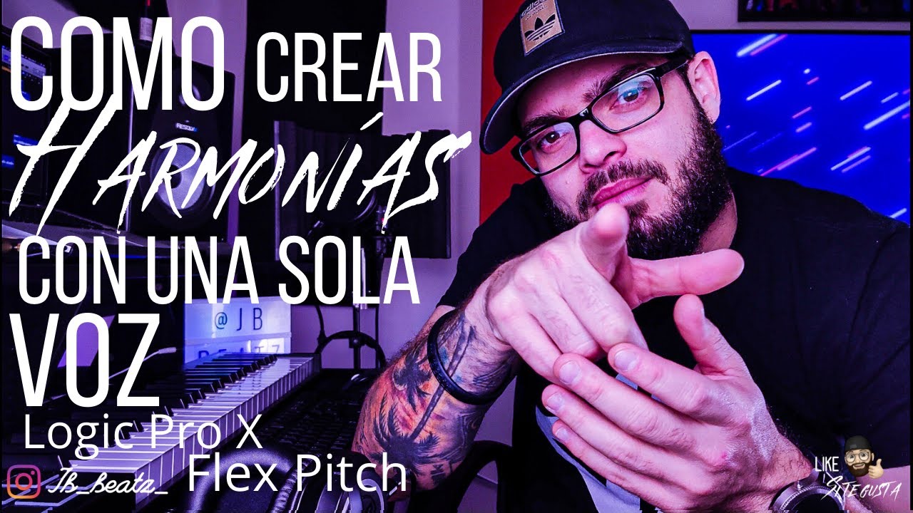 Como crear Armonías con Flex Pitch de Logic Pro x