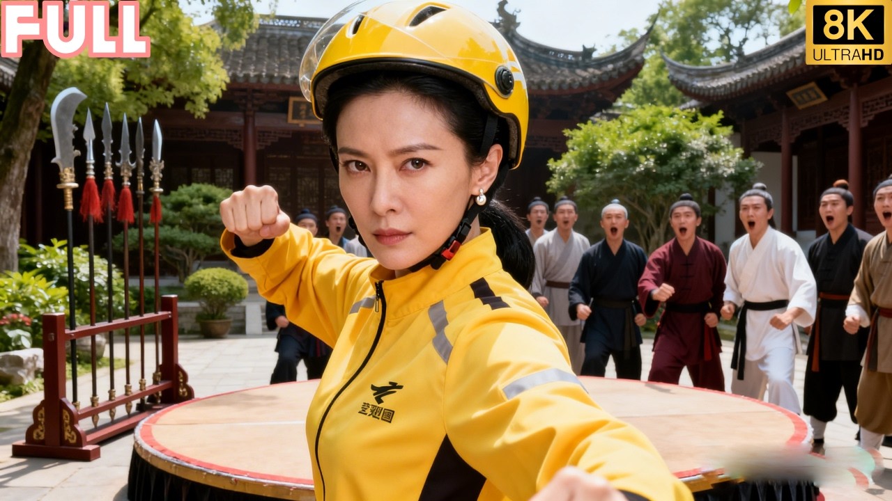 Famille Kung Fu Attaquée — Livreuse Intervient — Maître Retraitée… L’Ennemie est sa Fille!