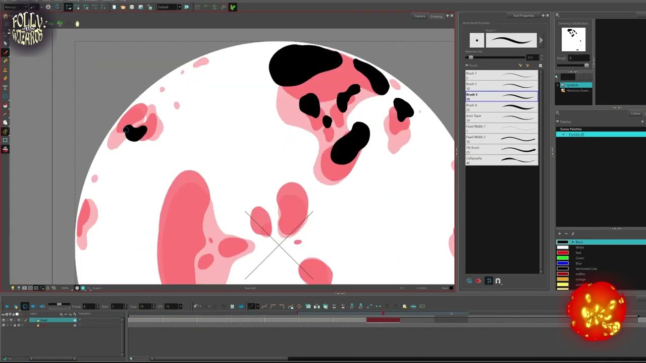 Folly of the Wizards: Fire Orb Core VFX
