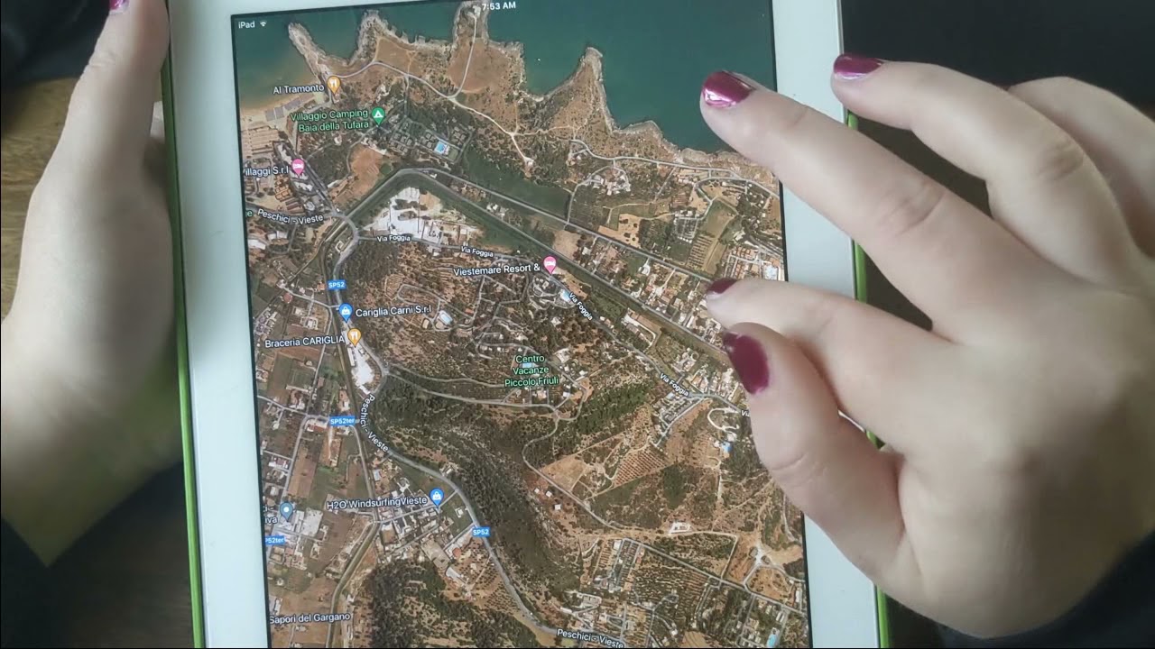 Google Map of Italy (soft spoken ASMR)