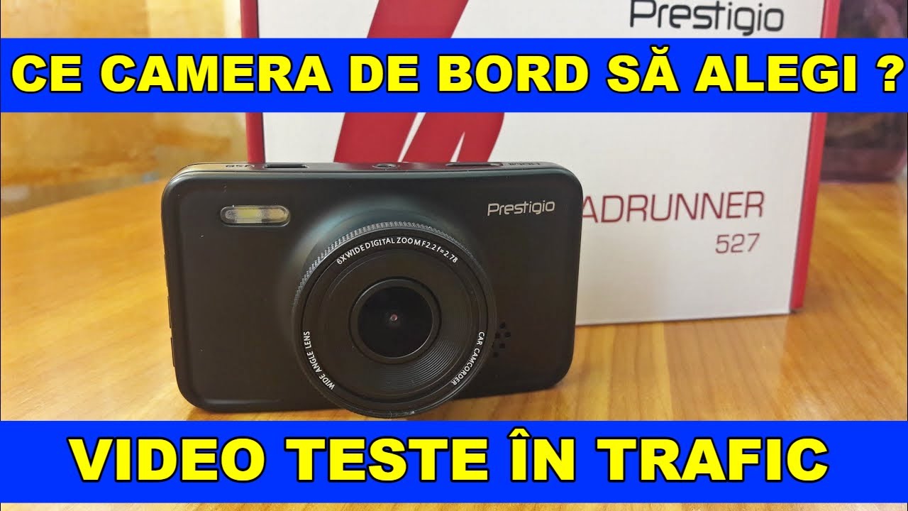 VIDEO Test Review camere auto de bord : NextBase Apeman TrueCam Prestigio Xblitz Full HD dash cam
