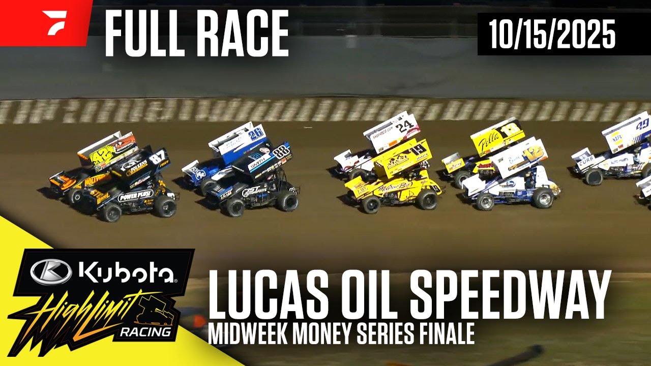 FULL RACE: Kubota High Limit Racing at Lucas Oil Speedway 10/15/2025