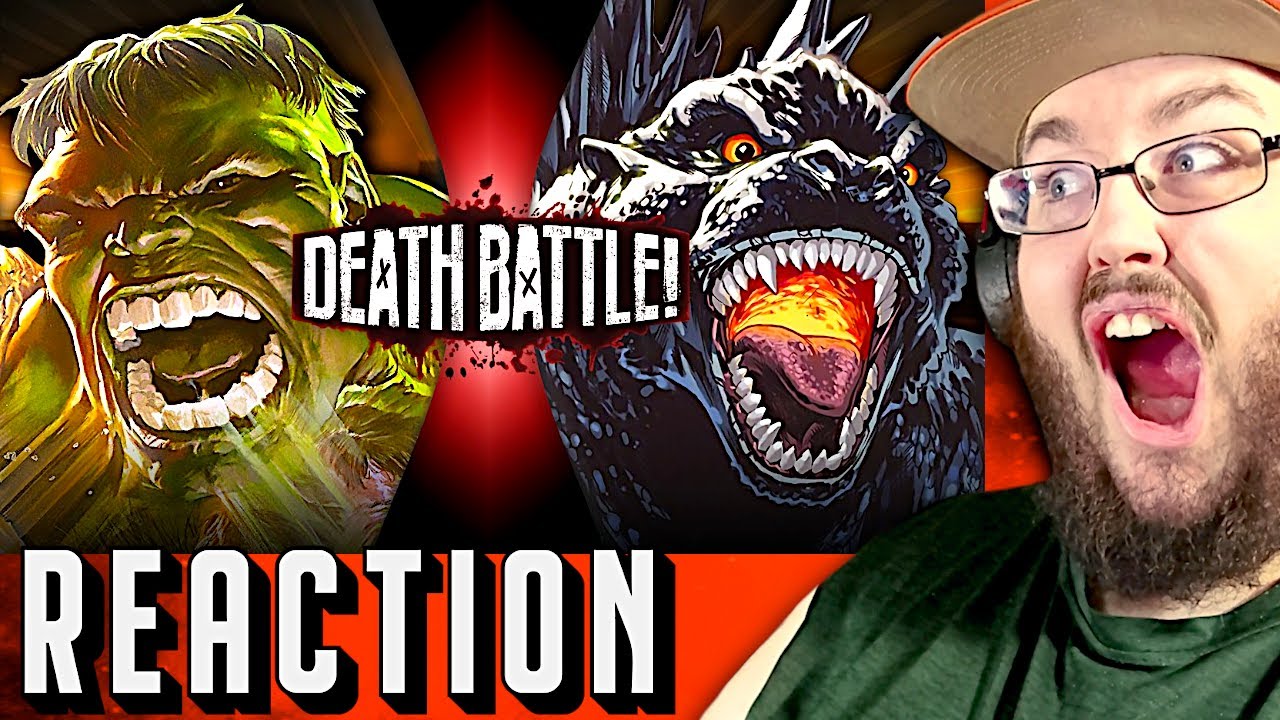 Hulk VS Godzilla | DEATH BATTLE! REACTION!!!