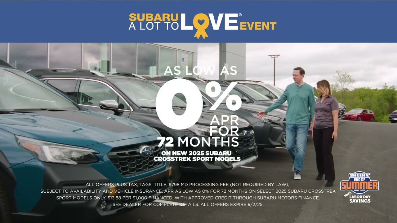 Sheehy End of Summer Sales Event