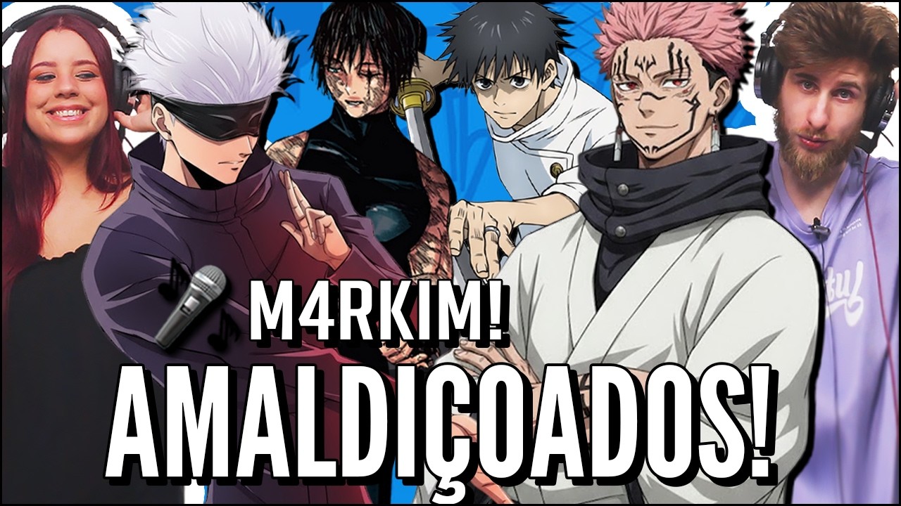O M4RKIM MANDOU A PEDRADA COM FEITICEIROS (Jujutsu Kaisen) - AMALDIÇOADOS