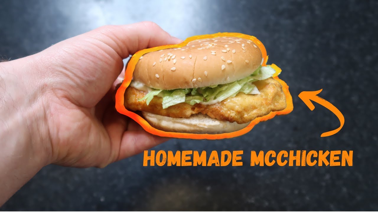 Homemade McDonalds McChicken but better! | Follow along recipe (Tastes AMAZING)
