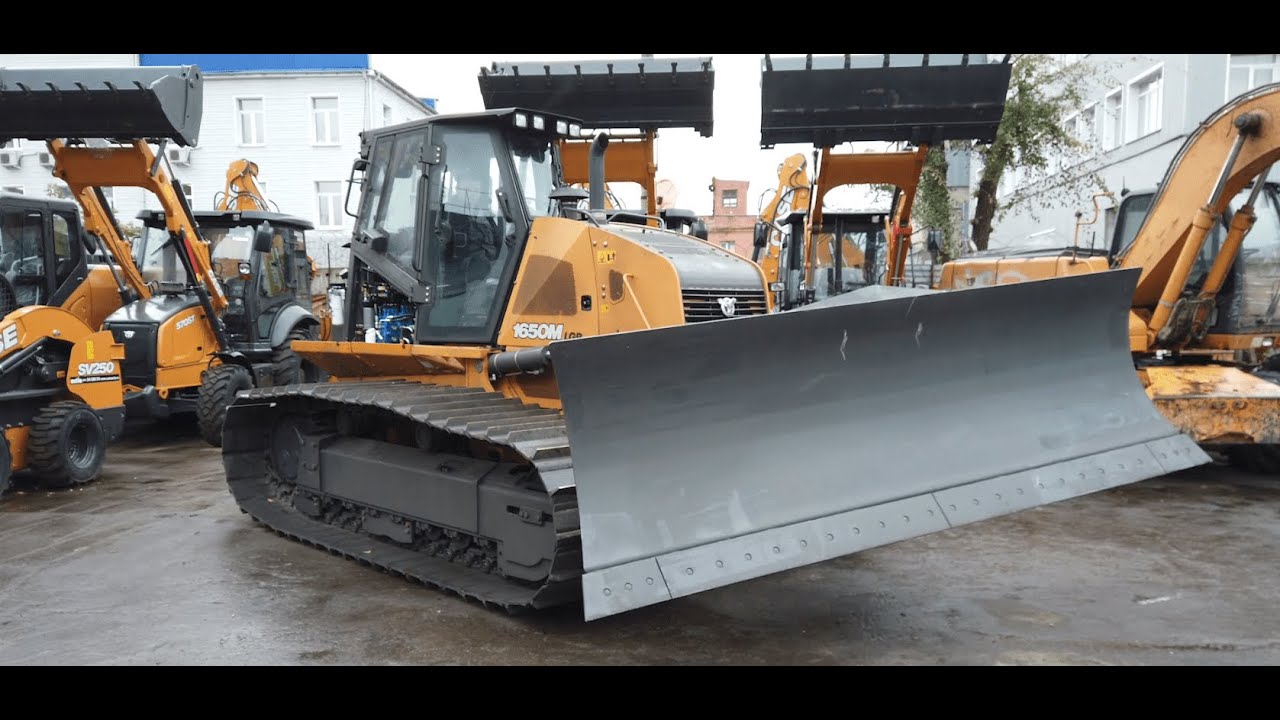 Отгрузка бульдозера Case 1650М 