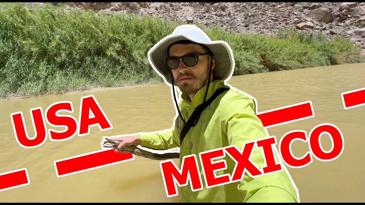 Illegally crossed US Mexican Border | Santa Elena Canyon, Big Bend National Park, Texas
