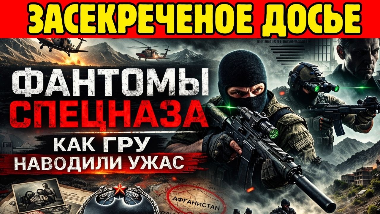 40 ЛЕТ МОЛЧАНИЯ-СЕКРЕТНЫЕ ОТРЯДЫ, что скрывает ГРУ об Афганистане.