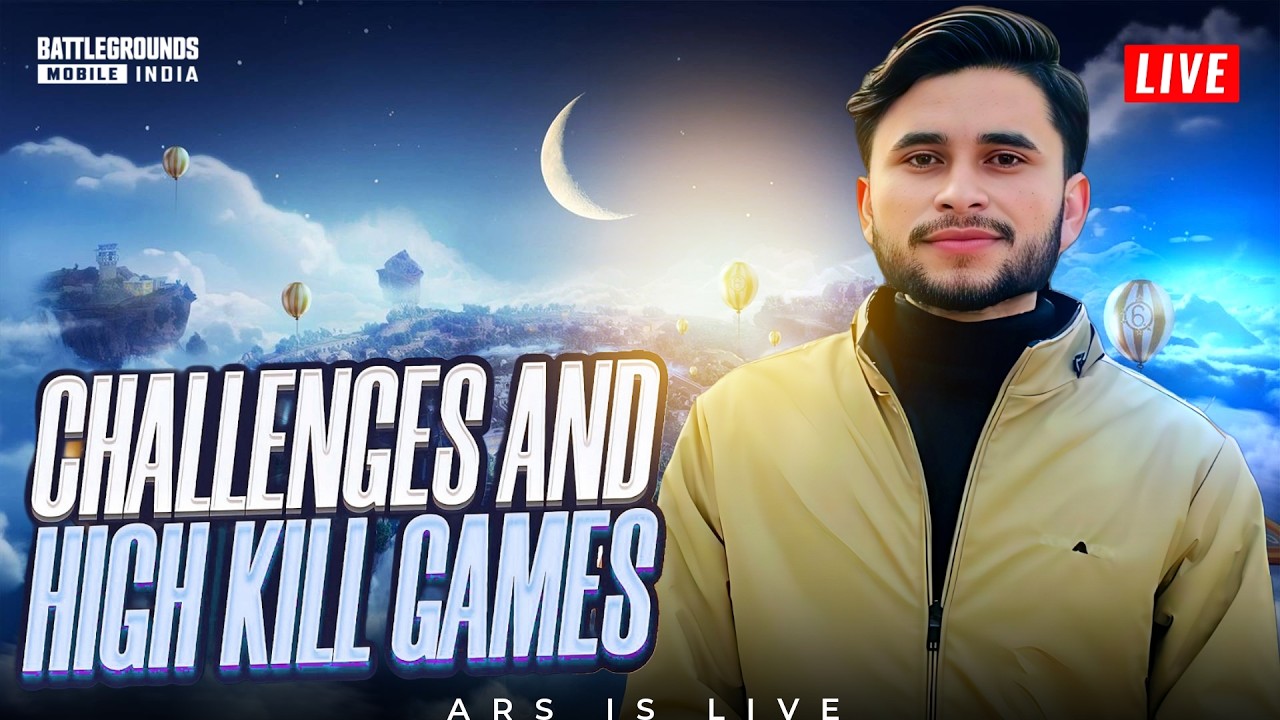 CHALLENGE STREAM | BGMI LIVE TEAMCODE GAMEPLAY #godarsyt #bgmilivestream