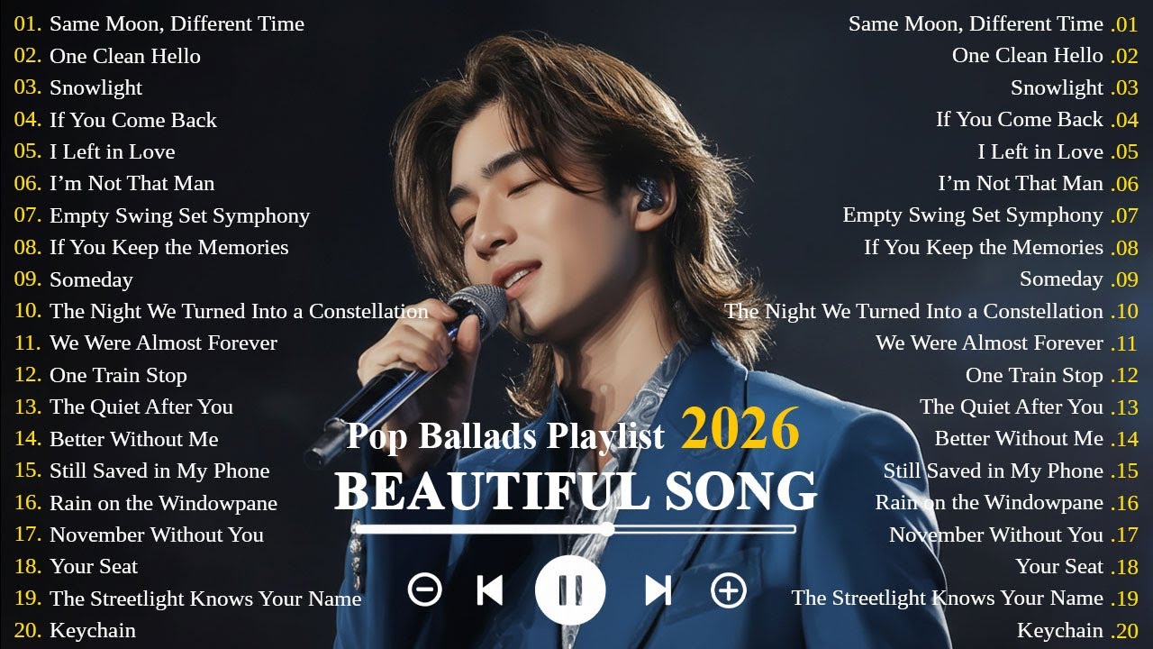 Beautiful Love Songs 2026🎵 | Easy-Listening & Emotional Romantic Ballads  | K-Drama OST Mood