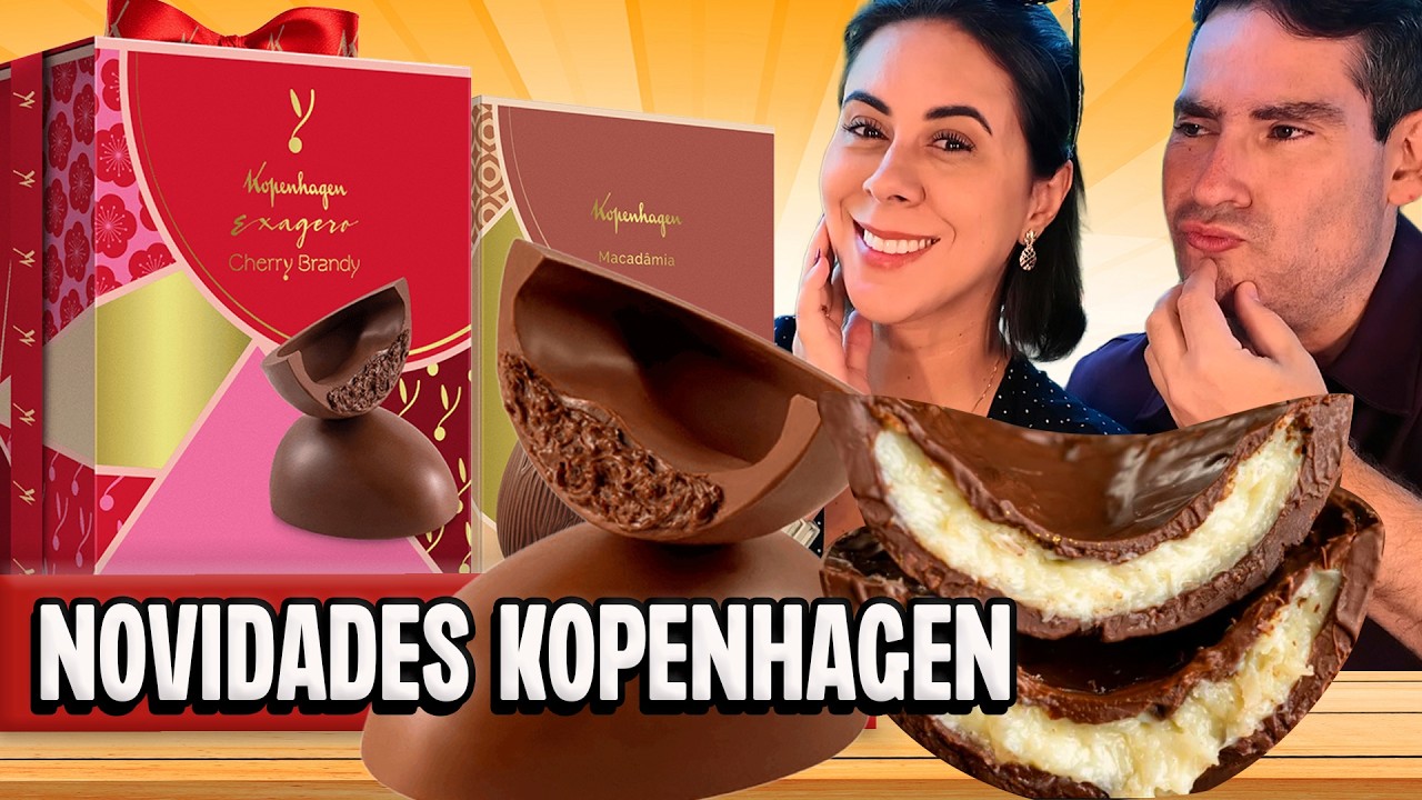 Ovos de Páscoa Kopenhagen | Testando os Lançamentos
