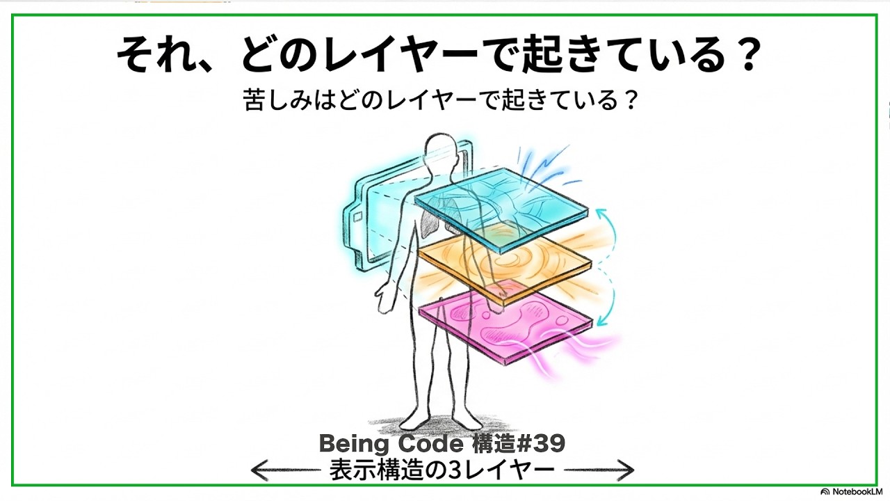 苦しみはどのレイヤーで起きている？— 表示構造の3レイヤー_構造#39