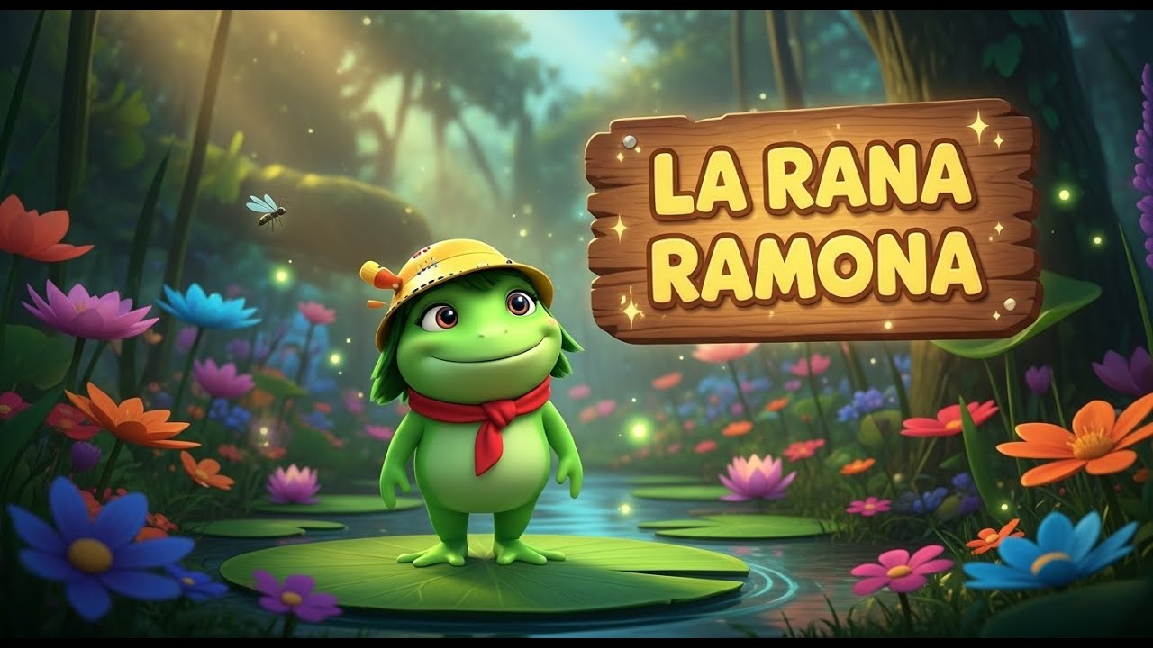 🐸🎶 La Rana Ramona | Canción Infantil Divertida | Música para Niños | Aprende Cantando