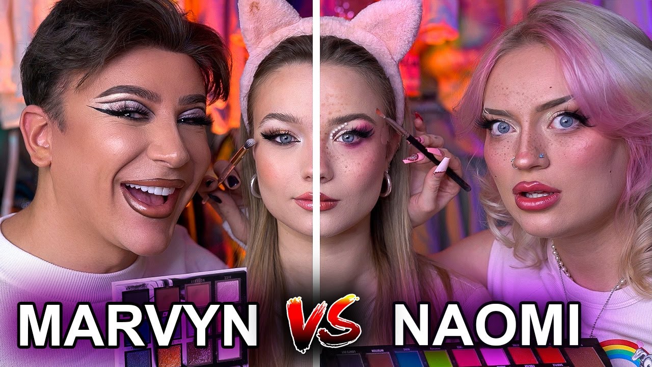 Wer schminkt JULIABEAUTX besser? Naomi Jon ODER Marvyn?  👁👄👁