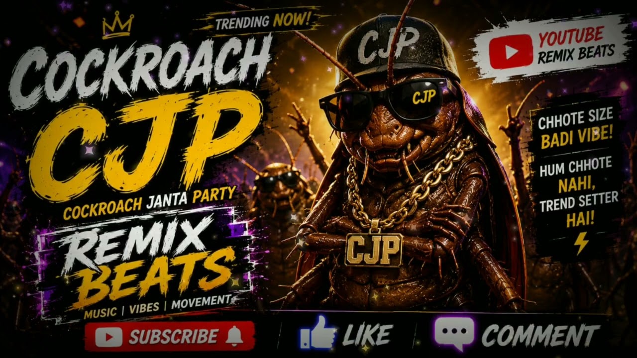 Cockroach Party Song | CJP Bass Boosted Remix Beats
