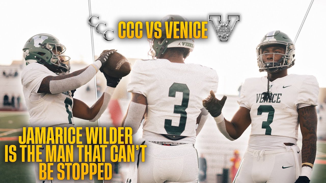 THIS 3⭐️ RB IS THE ASHTON JEANTY  OF HIGH SCHOOL | #5 VENICE VS #22 CCC 2024