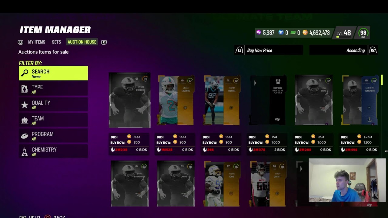 MUT 23: Weekend League with 99 Tim Tebow gameplay (3-1)