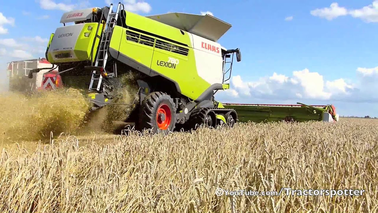 Claas Lexion 780 Terra Trac - Demo bij Koninklijke Maatschap de Wilhelminapolder