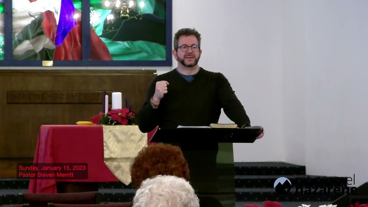 The Church at Mt  Carmel, 2023 01 15, Steven Merritt